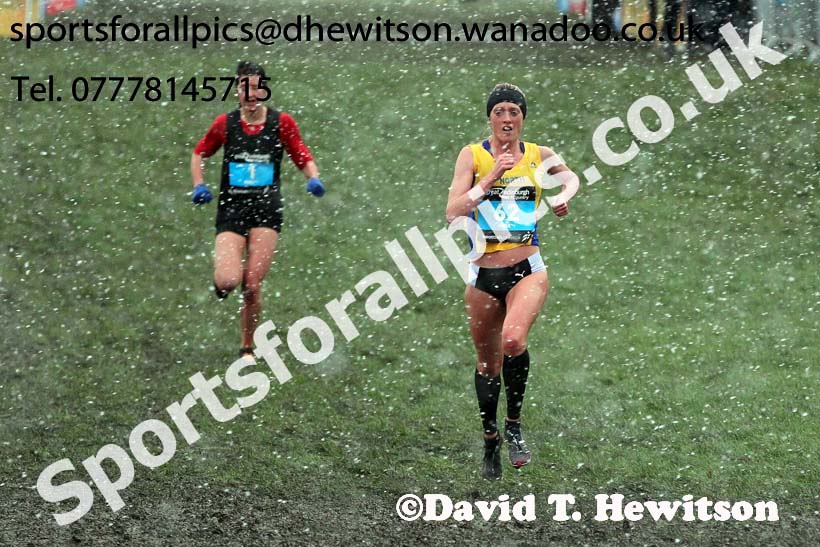 Womens Inter District, Morrisons Great Edinburgh Cross Country. Photo: David T. Hewitson/Sports for All Pics